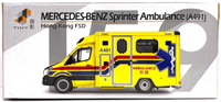 ☆勳寶玩具舖【現貨】TINY 微影 城市 159 賓士 Sprinter Ambulance A491 消防處救護車