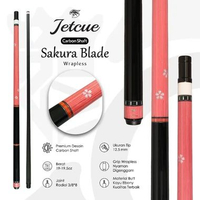 Jetcue Sakura Series Stik Billiard Carbon Low Deflection Stik Premium Series Play Cue Stik Billiard
