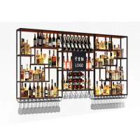 Living Room Kitchen Wine Rack Bar Liquor Cellar Shelf Display Wine Cabinets Salon Corner Bottle Stockage Vin Hotel Furniture