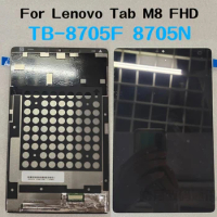 AAA+ 8.0 inch For Lenovo Tab M8 FHD TB-8705F TB-8705N TB-8705M TB-8705 LCD Display Touch Screen Digitizer Assembly Replacement