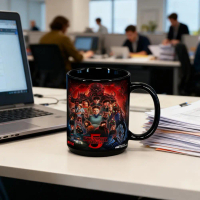 11oz Stranger Things Coffee Mug Stranger Things Hot Or Cold Beverages  Coffee Cup Ceramic Gift Comme