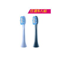 【FLYCO】5入組-FT7105全方位潔淨音波電動牙刷 專用刷頭(一年份)