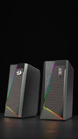 Redragon ANVIL GS520 Desktop Speaker Stereo Enhanced Sound Easy-Access Volume Control USB Power