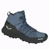 SALEWA PEDROC PRO POWERTEX MID MEN'S JAVA BLUE SEPATU GUNUNG HIKING TREKKING TRAVELING ORIGINAL