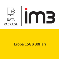 Paket Mobile Data Indosat - Eropa 15GB 30Hari