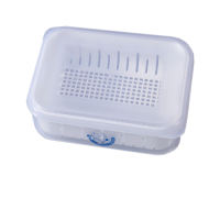 創意達人沃爾6號濾水保鮮盒(扁型2.5L)-6入組