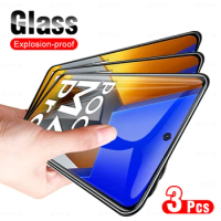 3pcs For Xiaomi Poco M4 M3 Pro 4G 5G Screen Tempered Protective Glass Poko Pocophone X3 X4 Pro Nfc M3Pro M4Pro X3Pro X4Pro Film