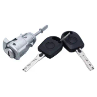 Door Lock Barrel Set 604837167 Accessories Replacement with 2 Keys Lockset Fits