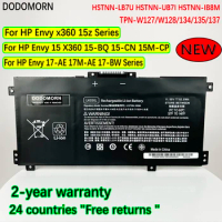 DODOMORN New LK03XL Laptop Battery For HP HSTNN-UB7I TPN-W127 W128 LK03055XL TPN-1129 916368-421 916368-541 HSTNN-LB7U In Stock