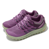【MERRELL】戶外鞋 Antora 3 女鞋 紫 綠 抗撕裂 支撐 黃金大底 郊山 健行 運動鞋(ML068208)