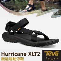 TEVA 抗菌 男 Hurricane XLT2 可調式 耐磨運動織帶涼鞋(含鞋袋).溯溪鞋_黑