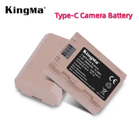 Kingma Type-C Camera Battery NP-FZ100 For Sony A7M4 a7m3 A7c A7R3 a7s3 A7R4 A6600 A9M2 SLR Camera Accessories