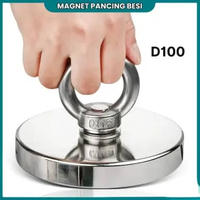 Magnet Neodymium Cincin D90MM Super Kuat N35 | Magnet Fishing | Strong Magnet