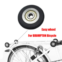 Bike Accessories Bicycle Bearing Plastic Easy Wheel Triangle Roller Bike Parts Repair Tools For Brompton