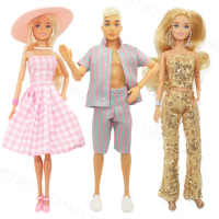 ชุดเครื่องประดับรองเท้า Barbie Movie, 2023 มาใหม่, ของเล่นเด็กผู้หญิง, เกมแกล้งเล่น