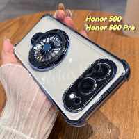 Ốp lưng điện thoại có giá đỡ con quay cho Honor 500 Pro 5G, tương thích với HONOR 500 Pro, Honor500,