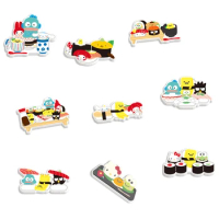 Little Twin Stars Sanrio Gudetama Flatback Planar Resins DIY Bag Phone Decoration Crocs Accessories 10pcs/lot
