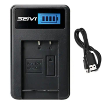 Battery Charger for Sony HDR-AS30V, HDR-AS50R, HDR-AS100VR, HDR-AS200VR, HDR-AS300R, FDR-X1000VR, FDR-X3000R POV Action Cam