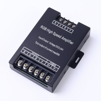 LED 30A 50a 400w RGB鐵殼信號放大器 中繼器  alplifier燈帶