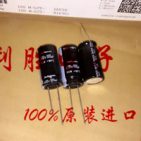 2PSC 100UF 400V Ruby RUBYCON electrolytic capacitor 400V 100UF