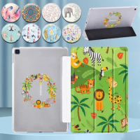 Case for Samsung Galaxy Tab A7 10.4 2020 SM-T500 SM-T505 Folio Stand Tablet Cover for Galaxy Tab A 10.1 2019 T510 T515