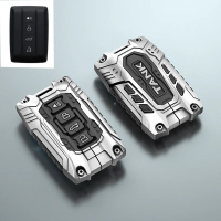 Great Wall GWM WEY TANK 300 500 Tank300 Tank500 ฝาครอบรีโมทกระเป๋าเปลือกที่เก็บกุญแจอุปกรณ์เสริม กร