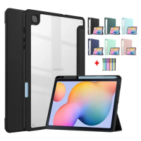 P615 SM-P619 For Samsung Galaxy Tab S6 Lite Case 10.4" 2022 2020 SM-P610 P613 Tablet Cover With Pencil Holder