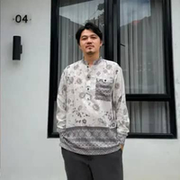 Dress wanita Raya Series Kharisma Dress Elegant Baju Raya Gamis KOKO BROKEN WHITE