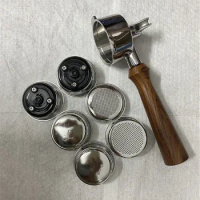 51mm Double Mouthed Coffee Portafilter For Homix/Gypas/Hibrew h11/Oster/Phico Coffee Machine Stainless Steel Coffee Handle