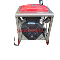 WSE-SPM01 35HP 999CC V-Twin Gasoline Engine Powered High Pressure Sewage Pipe Cleaner Drainage Passage Cleaning Machine