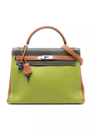 Hermès 二手 Hermès Tricolor Togo Kelly Ii Retourne 32