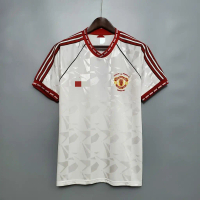 Set pakaian bola sepak retro, AAA, Manchester United 1991 Pemenang Piala Eropah, YE6P, dengan nama d