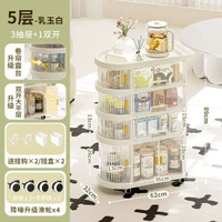 也雅落地推車嬰兒寶寶用品儲物摺疊可摺疊置物架多層收納架推車pp