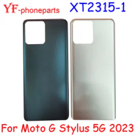 AAAA Quality 6.6"Inch For Motorola Moto G Stylus 5G 2023 XT2315-1 Back Battery Cover Panel Door Housing Case Repair Parts