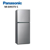 【Panasonic 國際牌】498公升雙門變頻冰箱-晶漾銀 NR-B493TV-S