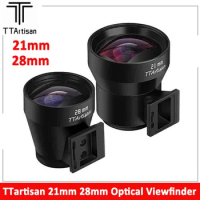 TTartisan 21mm 28mm Optical Viewfinder for Leica M9 Ricoh GR III ii GR3 Camera External Viewfinder Accessories
