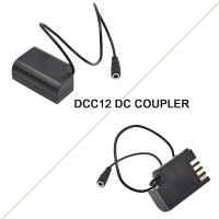 [3C] Đầu nối vòi ke DMW-DCC12 DC Coupler gantikan BLF-19 bateri cho Panasonic Lumix DMC-GH5s DMC-GH5 DMC-GH4 GH5 máy ảnh