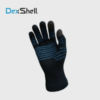 戴適DexShell針織羊毛保暖防水透氣運動手套觸摸屏設計防割手套