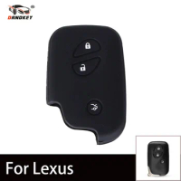 DANDKEY 3 Buttons Silicone Protection Case For Lexus CT200h ES 300h IS250 GX400 RX270 RX450h RX350 LX570 Key Cover Key Wallet
