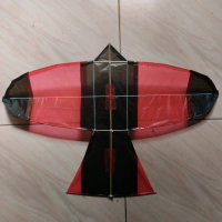 Layangan Gapangan Manukan Bambu Plastik - Panjang Sayap 70cm Tinggi 42cm kertas motif pain akatsuki