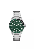 Emporio Armani Emporio Armani Stainless Steel Men's Green Water Ghost Series Watch AR11338