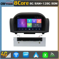 8Core 8G+128G Android 11 Car DVD Multimedia Player For Ford Fiesta Mk6 2008-2019 4G LTE WiFi Carplay DAB Radio GPS Bluetooth 5.0