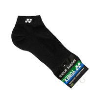Yonex [14528TR-007] 短筒襪 羽球襪 比賽指定 抗菌材質 環狀壓力 加厚 25-28cm 黑