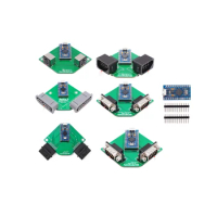 Adapter For SNES/NES/SEGA Mega Drive/Atari /Saturn/pce Game Controllers USB Adapter for Raspberry Pi/Mister FPGA/PC console