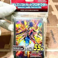 55Pcs Yugioh Master Duel Monsters Performapal Sleight Hand Magician Collection Official Sealed Card Protector Sleeves