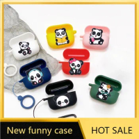 Cute Panda Case for OPPO Enco Free 3 / free2/free2I Case Cute Silicone Earphones Cover for OPPO Enco free2 Case