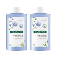 【KLORANE 蔻蘿蘭】豐盈澎鬆洗髮精400ml(二入組)