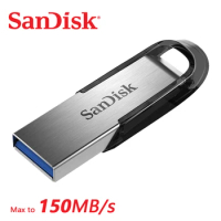 SanDisk Flash Drive Ultra Flair USB 3.0 Pendrive 32GB 64GB 128GB 256GB 512GB Pen Drive High Speed Up to 150MB/s Memory Stick