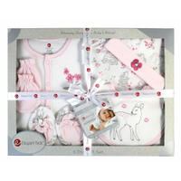 美國Elegant kids彌月禮盒-粉色 - 彌月禮盒 嬰兒裝 嬰兒手套 嬰兒襪子