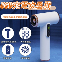 【凱琦家居】充電式無線吹風機(懶人吹風機 無線吹風機 旅行吹風機 usb吹風機 直立式吹風機)